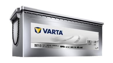Аккумуляторы для коммерческой техники Varta