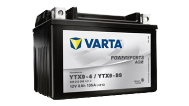 Аккумуляторы для мототехники Varta