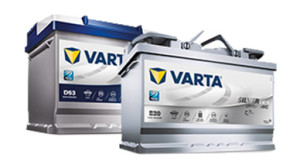 Аккумуляторы Start-Stop Varta