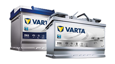 Аккумуляторы Start-Stop Varta